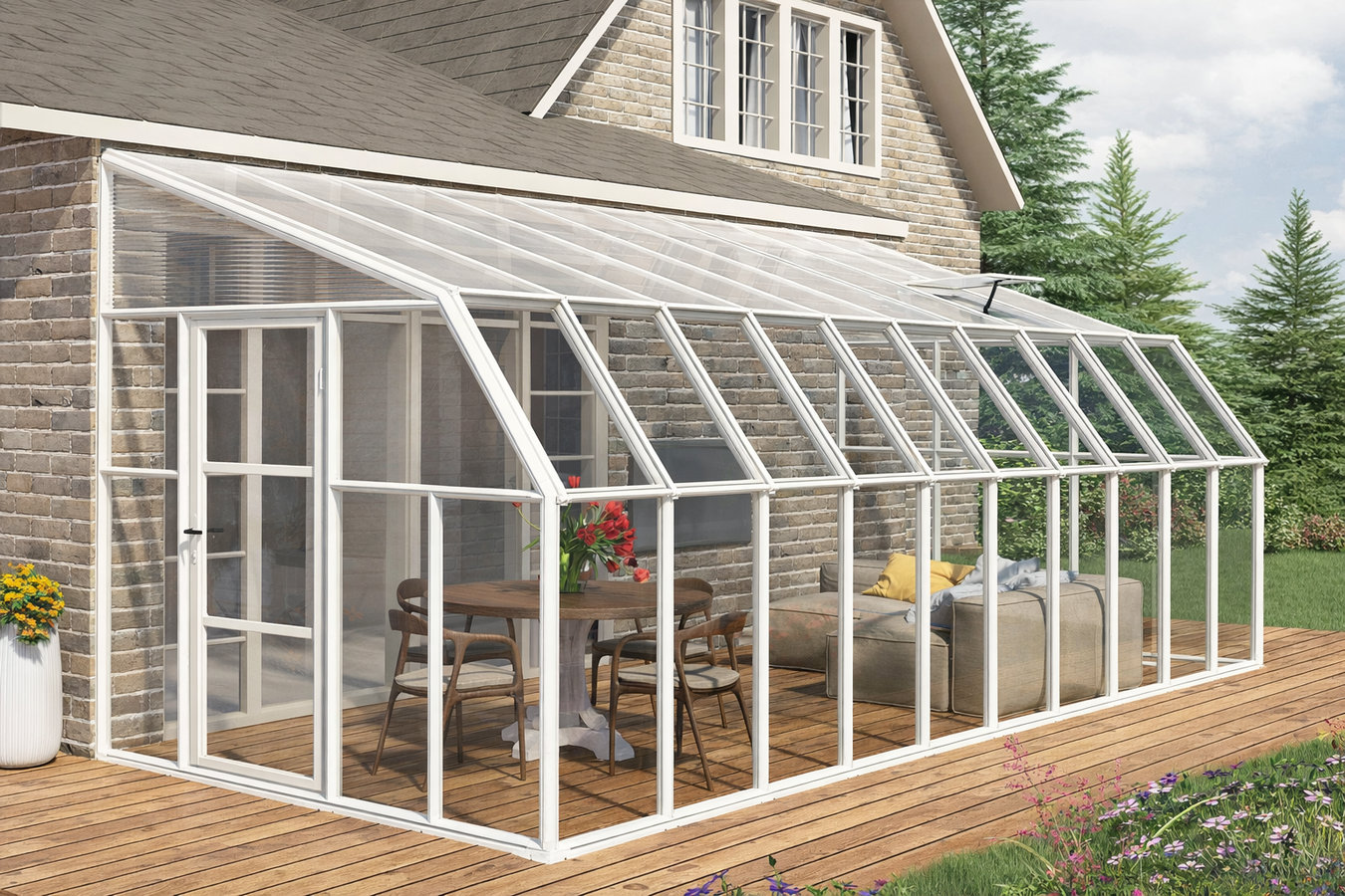 Solarium installation